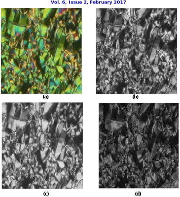 Figure 1.Optical textures (Smectic A phase) of Liquid crystal:  3-hydroxy-4-{[(4 iodophenyl) imino] 