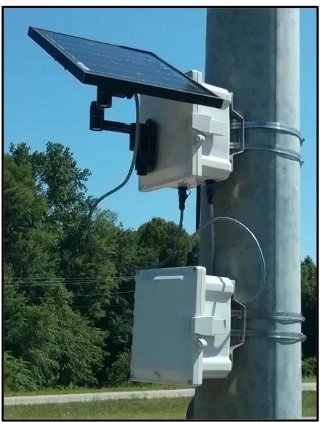 Figure 2-2 Example Bluetooth Sensor Installation 