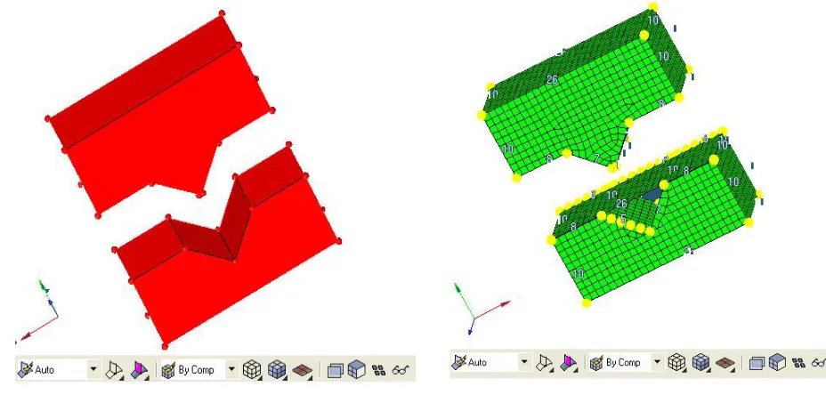 Figure 4 Example Model for HyperForm & HyperMesh 