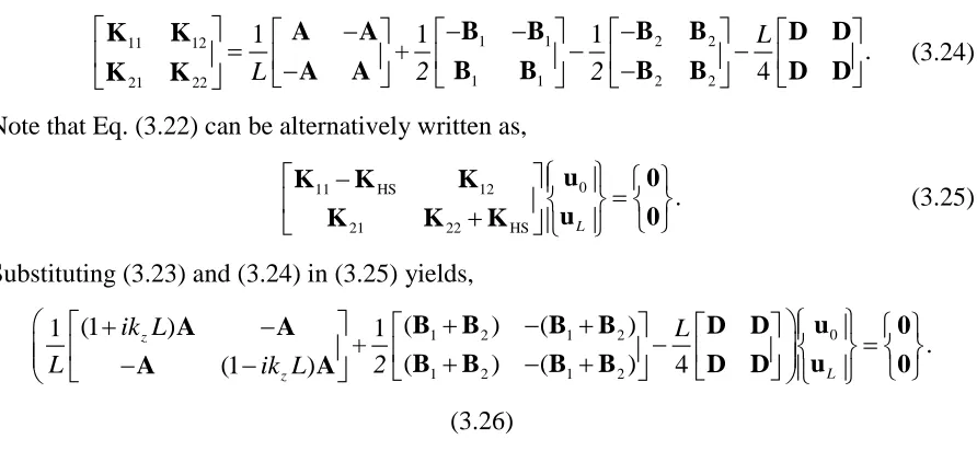 Figure 3.4 (a) Mid-point integrated layer [0, ]L  plus the half-space [ ,L   and (b) the entire )