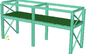 Fig 7 Full scale frame test by Wang et al [17]  