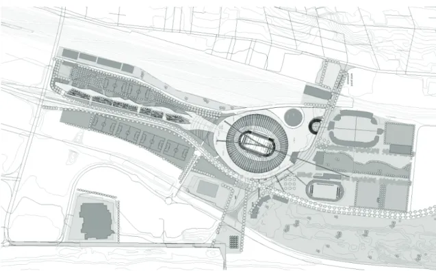 Fig. A1: Stage II of the Incremental Development Plan of Kingspark Stadium 