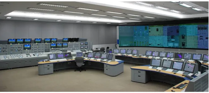 Fig. 1. Main control room's picture of performance test facility 