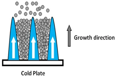 Figure 1.1 Freeze cast process