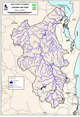 Figure 3.1: Mary River Catchment Locality (Department of Natural Resources (DNR)2013)