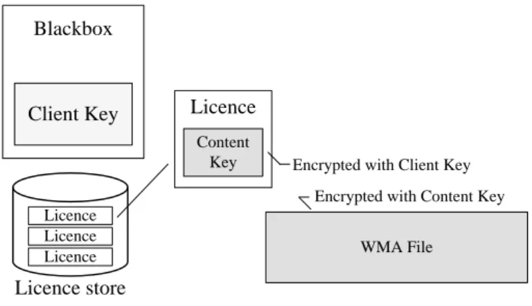 Figure 4: Microsoft DRM