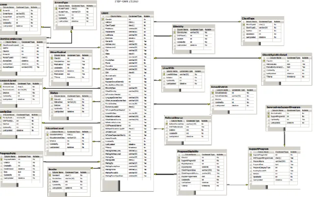 Figure 1. ITEIP Client Data Model.  