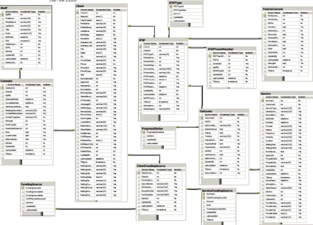 Figure 2. IFSP Data Model. 
