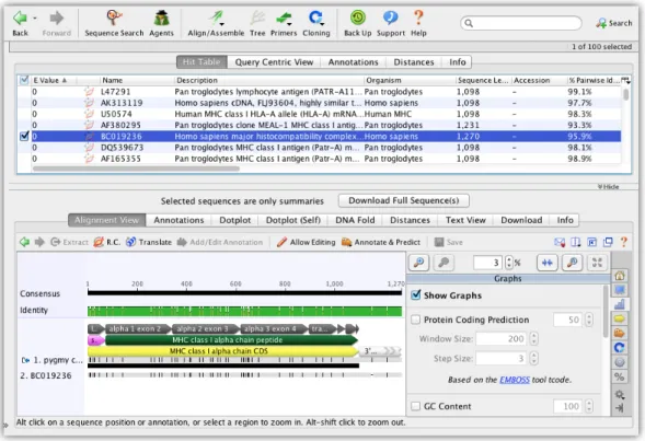 Figure 2.9: Sequence Search Complete