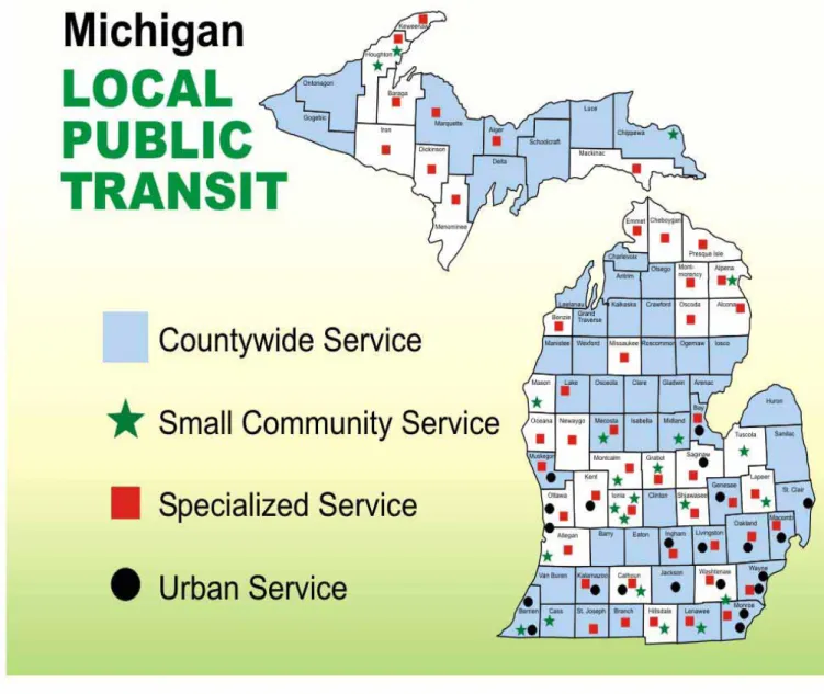 Figure 2: Public Transit in Michigan 