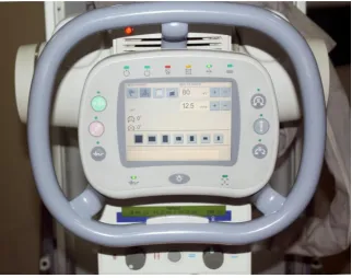 FIGURE 9: RADIOGRAPHIC SETTINGS FOR EXPOSURE 