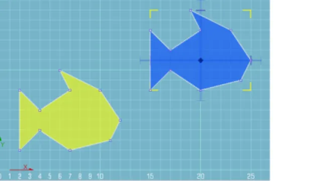 Figure 2 :  Use translation to move Shape A to match Shape B 