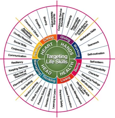 Figure 1:  Targeting Life Skills Model 