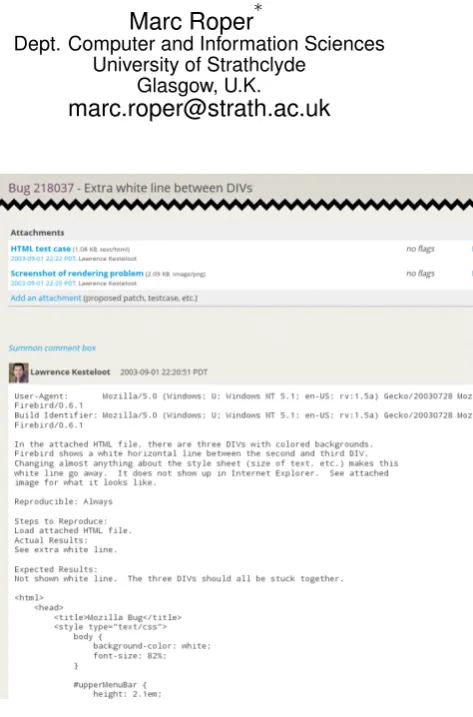Figure 1: Mozilla Bug 218037 (Cropped)