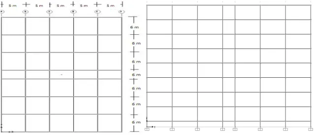 Figure 1 Plan and elevation of building 