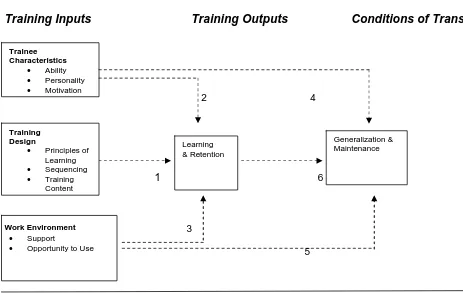Figure 2.1. Model of the Transfer Process  