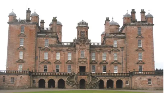 Figure 1: North elevation of Drumlanrig Castle  