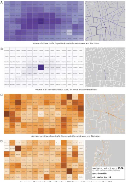 Figure 7Raster maps and road maps. Road maps are derived from the ITN layer of OS MasterMap, � Crown Copyright/databaseright 2008