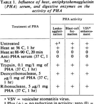 TABLE 2. Effect of vesicular stomatitis virus (VS V)on cell survival in mixed leukocyte cultures