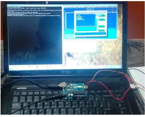Fig. 5. Wi-Fi and FTDI connection 