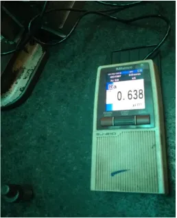 Figure 3.7 - Surface Roughness Meter  