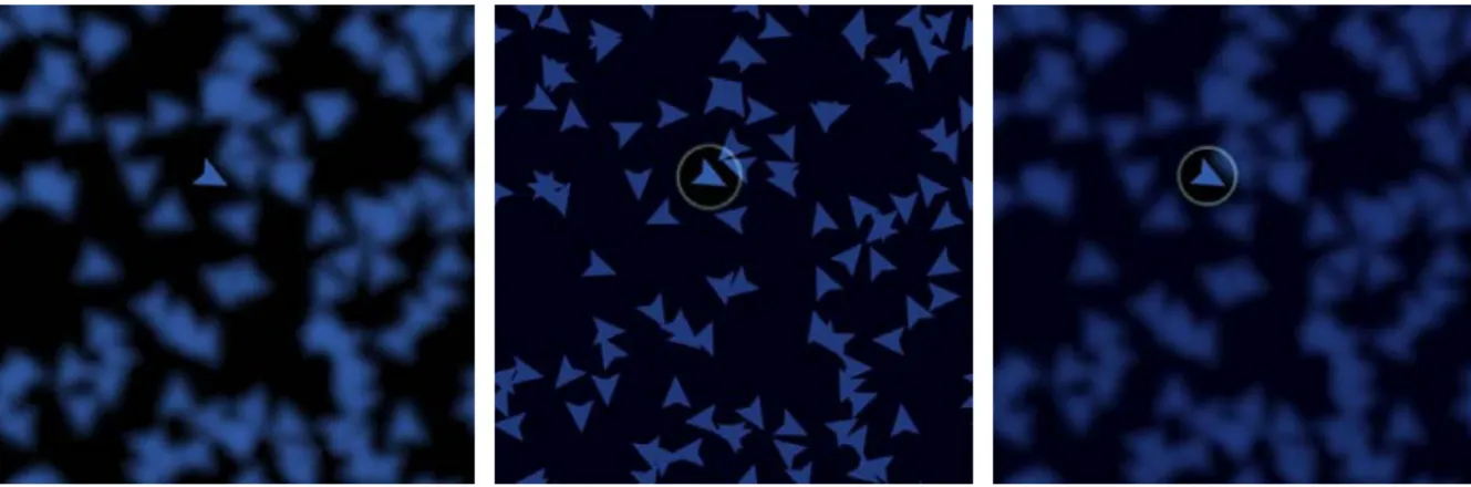 FIGURE 11 Example of halo, blurring, and halo and blurring to illustrate micro behavior  Region detection and tracking 