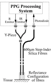 Fig. 3.  Signals from the VI, used to control the multiplexing of red  and infrared emitters