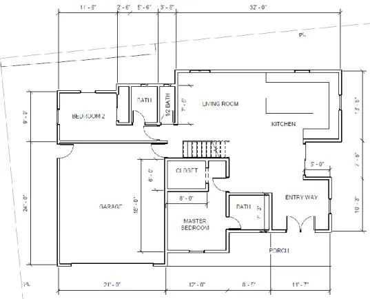 Figure 3: First Iteration of the First Floor  