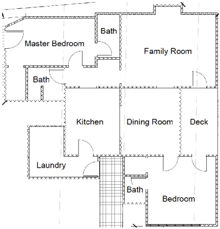 Figure 2: Floor Plan of Original Structure 