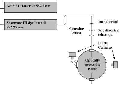 Figure 1: Schematic of Experimental Layout 