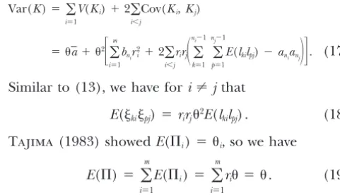 Figure 1, the branch of g has 2 descendent sequences,