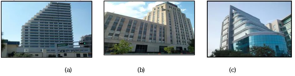 Fig 1.1.Examples of Irregular structures. 