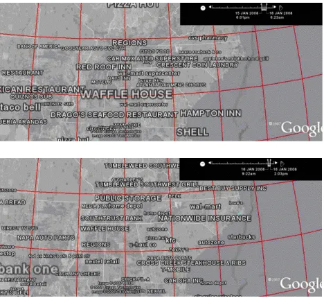 Figure 6. Interactive timelines for exploration. 