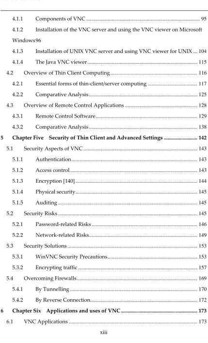 Table of Contents 
