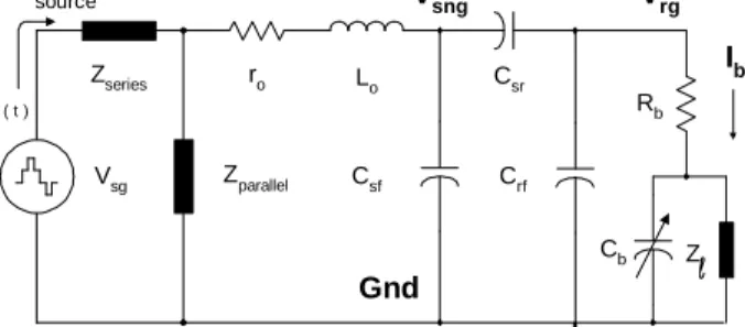 Fig. 2  Common Mode Equivalent Model .