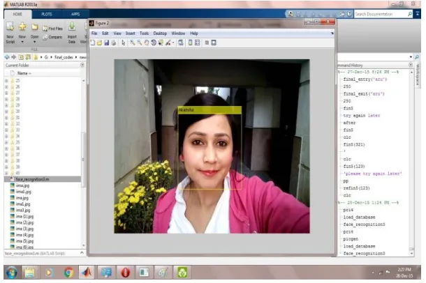 Figure 5: Single Face Detection by Proposed PLMSE Method  