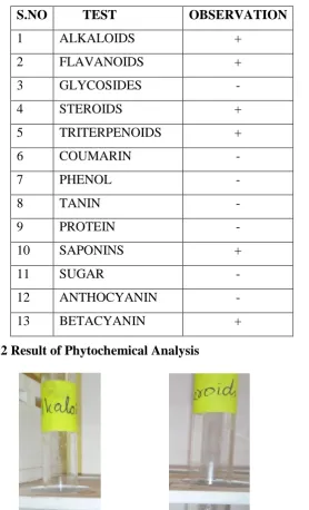 Table no. 5.2.1  