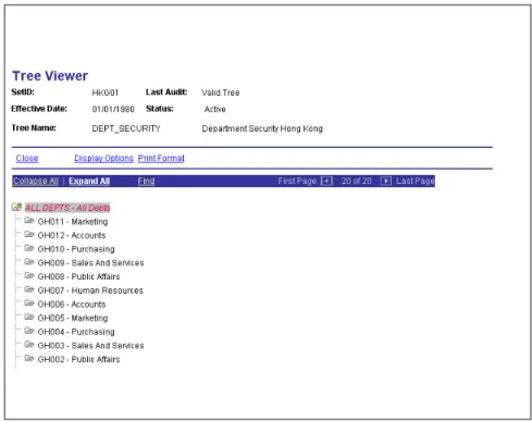 Figure 3. Tree Viewer page