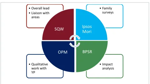 Figure 1 Organisational responsibilities 