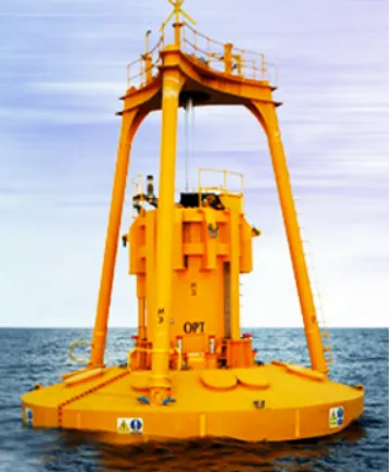 Figure 1.1: Buoy from Ocean Power Technologies.