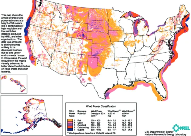 Table 1 provides summary statistics of the data used to model the county-level economic impacts of wind turbine development, which – with the exception of the key explanatory variable of interest and the two outcome variables – were taken from the year 200