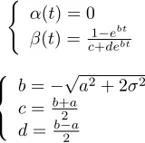 table ones, while in the sample case they are the empirical ones, as obtained,