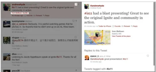 Figure 4 44 4:  :  : An example of geo-tagged tweet     : 