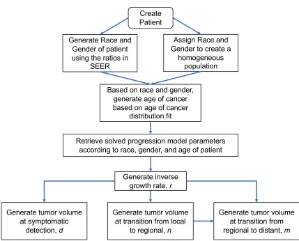 Figure 2.2 Cancer Progression Model