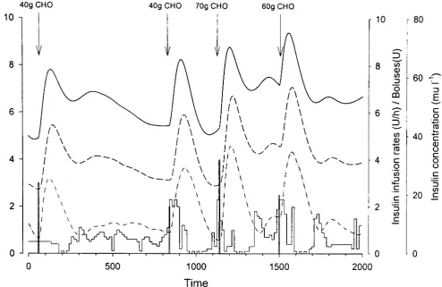 Figure 4. 11: Simulation example over one and a half day. See text for details. 