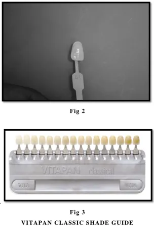 Fig 3 VITAPAN CLASSIC SHADE GUIDE 