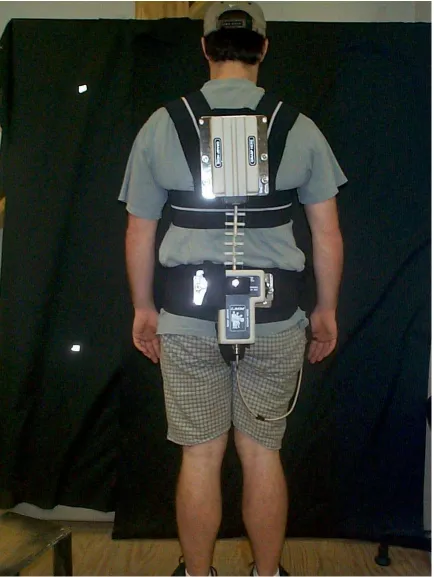 Figure 1.  LMM being worn by a subject. 