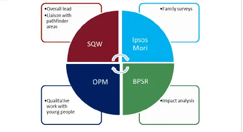 Figure 1 Organisational responsibilities 