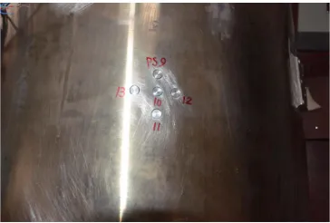 Figure 3-2 Pressure Transducers #9 thru #13 