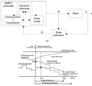 Figure 1.3 Functional block for NMPC 